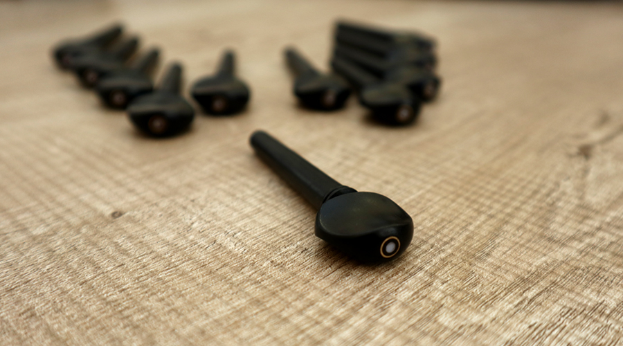 Enhance Your Instrument's Elegance with Ebony Oud Pegs img